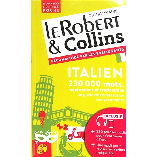 Le Robert & Collins italien poche : français-italien, italien-français