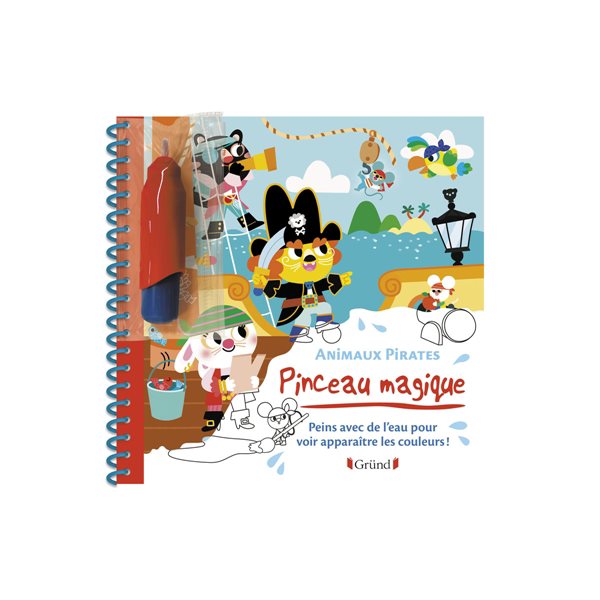 Pinceau magique : Animaux pirates