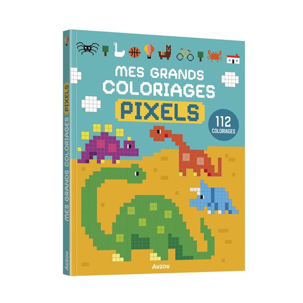 Pixels dinosaures