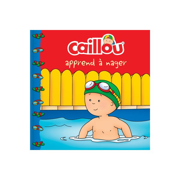 Caillou apprend à nager