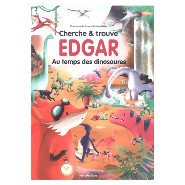 Cherche & trouve Edgar au temps des dinosaures