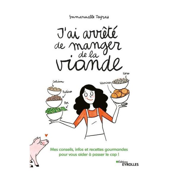 J'ai arrêté de manger de la viande : mes conseils, infos et recettes gourmandes pour vous aider à passer le cap !