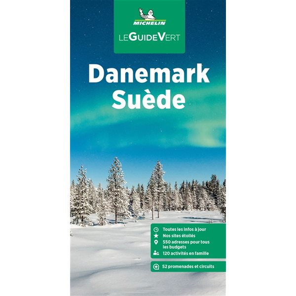 Guide touristique et de terrain Danemark, Suède