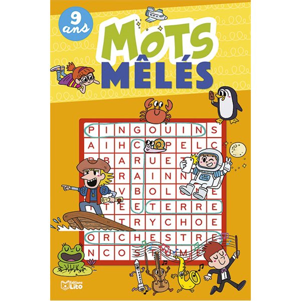 Mots mêlés : 9 ans