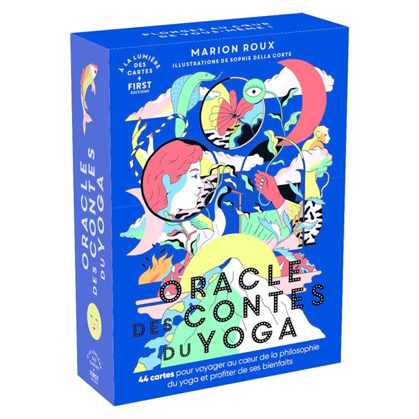 Oracle des contes du yoga : 44 cartes pour voyager au coeur de la philosophie du yoga et profiter de ses bienfaits