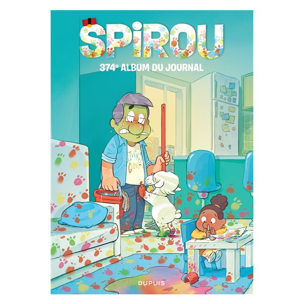 Recueil du journal de Spirou, Vol. 374. Du 1er septembre au 3 novembre 2021