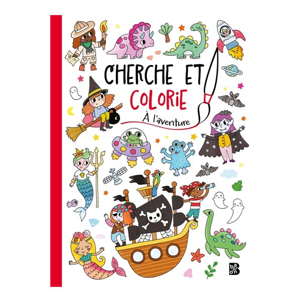 Cherche et colorie : A l'aventure