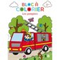 Bloc à colorier : Les pompiers