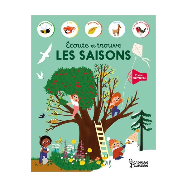 Les saisons : écoute et trouve