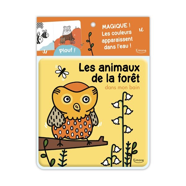 Les animaux de la forêt : dans mon bain