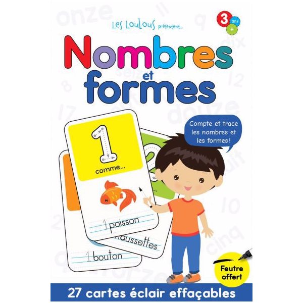 Nombres et formes : Compte et trace les nombres et les formes!