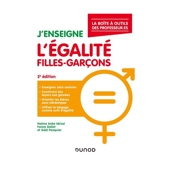 J'enseigne l'égalité filles-garçons, La boîte à outils du professeur