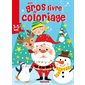 Mon gros livre de coloriage (Père Noël, lutin et leurs amis)