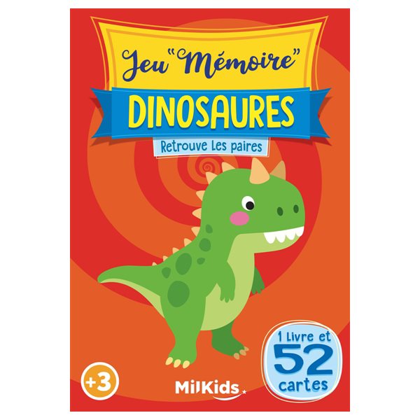 Dinosaures : Jeu "Mémoire" : Retrouve les paires