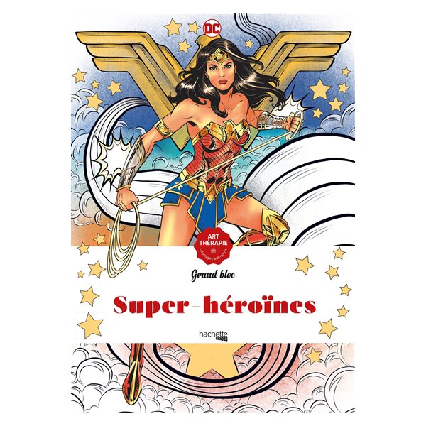 Super-héroïnes DC, Art-thérapie. Grand bloc