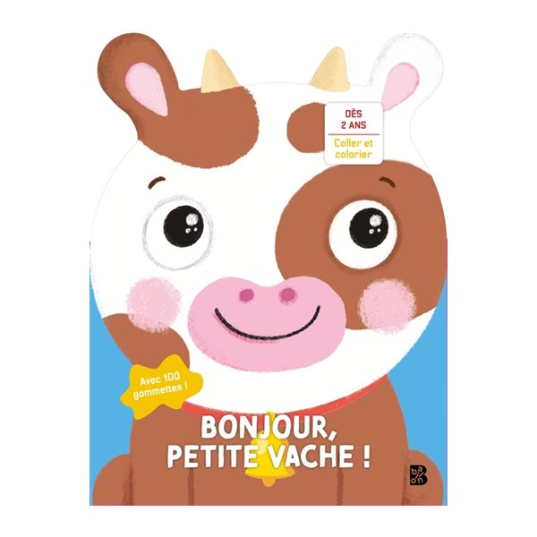 Mes premières gommettes : Vache