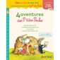 4 aventures des p'tites poules : niveau 2 : adapté aux dys, Cocorico je sais lire !. Mes premières lectures avec les p'tites poules. Version dys, 34