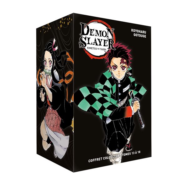 Demon slayer : Kimetsu no yaiba : coffret collector tomes 13 à 18, Shonen