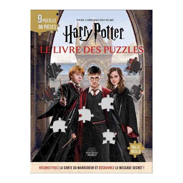 Harry Potter : le livre des puzzles : dans l'univers des films