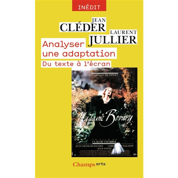 Analyser une adaptation : du texte à l'écran, Champs. Arts