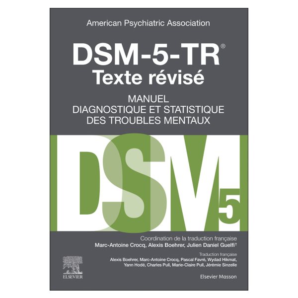 DSM-5, manuel diagnostique et statistique des troubles mentaux