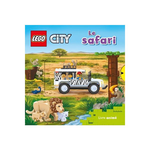 Le safari : livre animé, Lego City