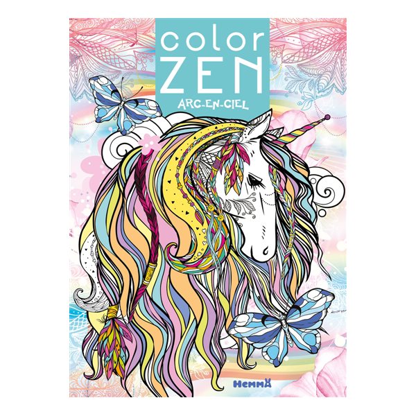 Color Zen : Arc-en-ciel (Licorne)