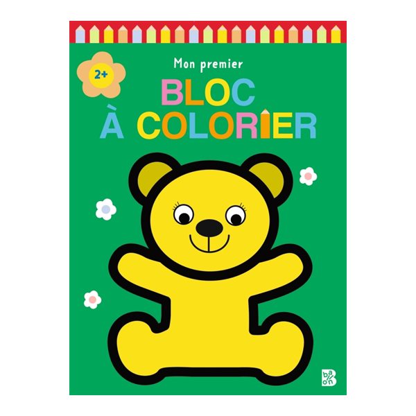 Mon premier bloc à colorier : Ours