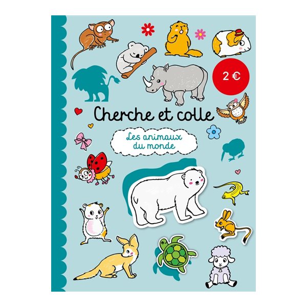 Cherche et colle : Les animaux du monde