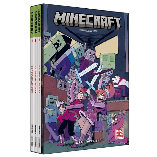 Minecraft : les Witherables : coffret intégrale, Best of Fusion comics