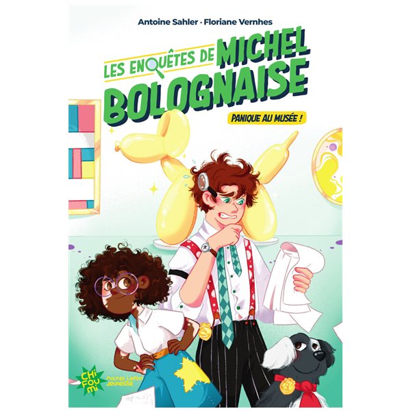 Panique au musée !, Tome 1, Les enquêtes désastreuses de Michel Bolognaise