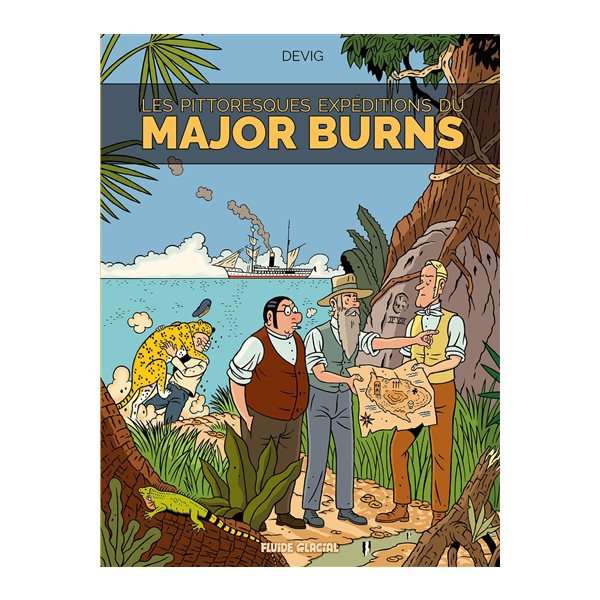 Les pittoresques expéditions du major Burns, Tome  3, Les étranges enquêtes du major Burns