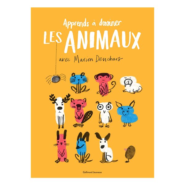 Apprends à dessiner. Les animaux, Apprends à dessiner avec Marion Deuchars