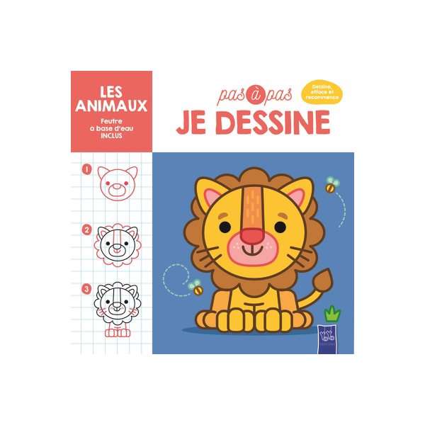 Les animaux, Pas à pas, je dessine