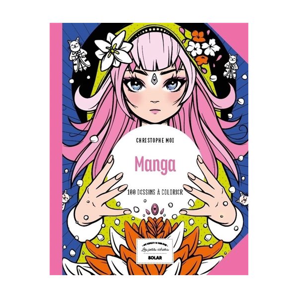 Manga : 100 dessins à colorier