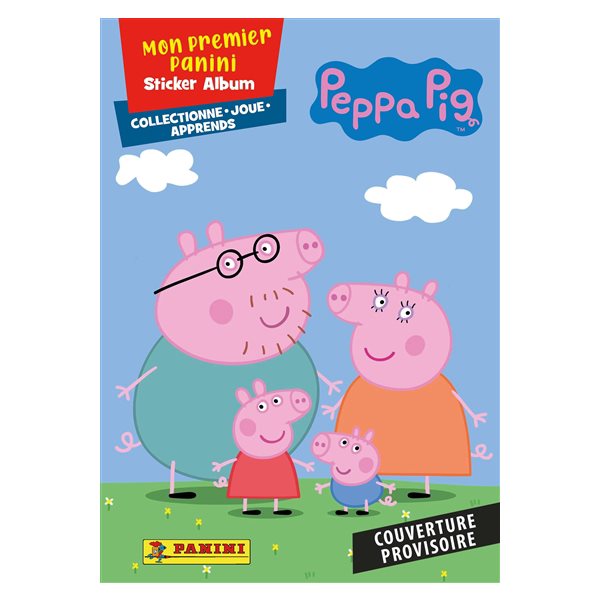 Peppa Pig : mon premier Panini sticker album : collectionne, joue, apprends, Mon premier Panini sticker album