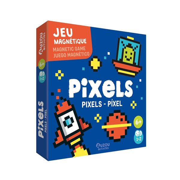 Pixels : jeu magnétique = Pixels : magnetic game = Pixel : juego magnetico