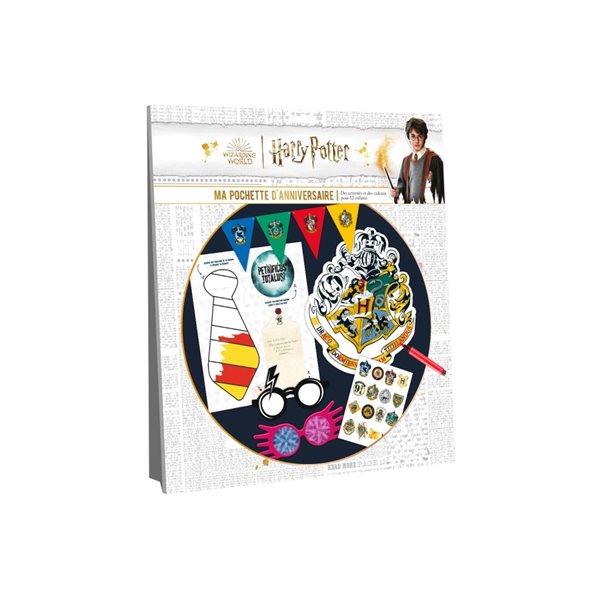 Harry Potter : Ma pochette d'anniversaire : Des activités et des cadeaux