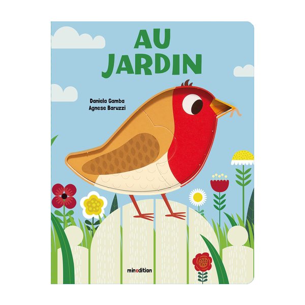 Au jardin : mon tout premier livre puzzle