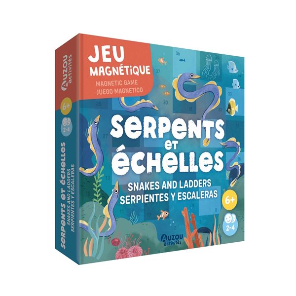 Serpents et échelles : jeu magnétique