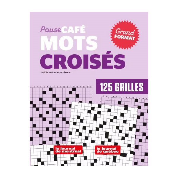 Mots croisés  No.1 : Grand format