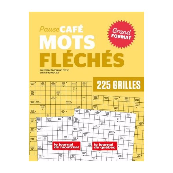 Mots fléchés No.1 : Grand format