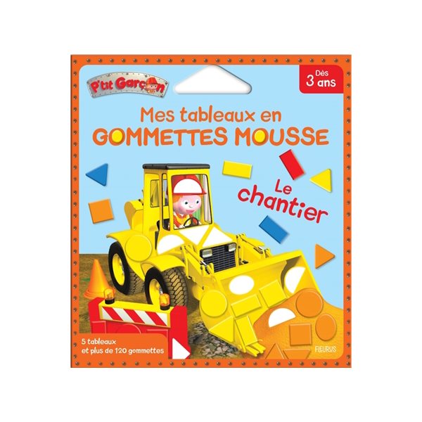 Le chantier : mes tableaux en gommettes mousse, Petites pousses