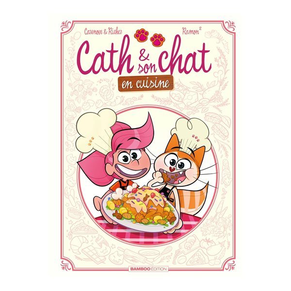 Cath & son chat en cuisine, Cath & son chat