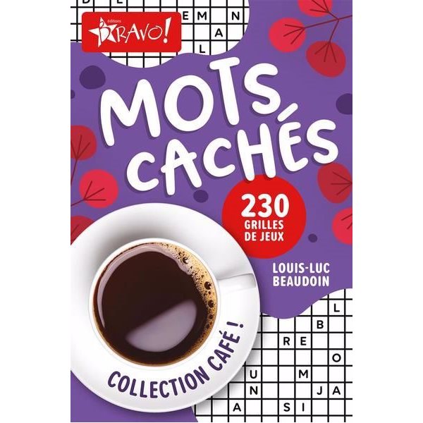 Café - Mots cachés : 230 grilles de jeux