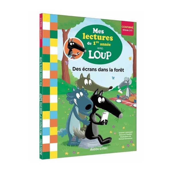 Le téléphone de la forêt : niveau 2, Mes lectures avec loup