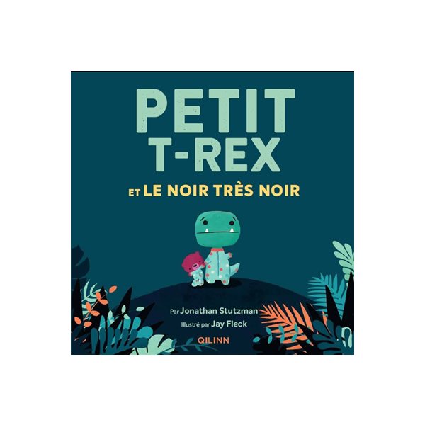 Petit T.rex et le noir très noir