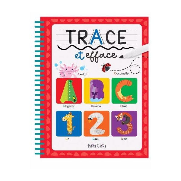 Trace et efface ABC & 123