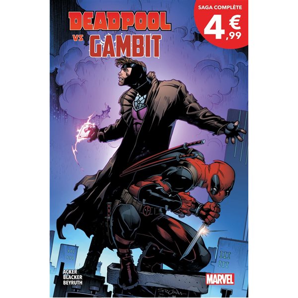 Deadpool v Gambit : le v c'est pour vs