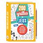 200 grilles de jeux : sudokus, mots fléchés, mots mélangés, mots croisés, mots casés...